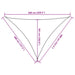 Pânză parasolar gri deschis 4x4x5,8m HDPE 160 g/m² triunghiular - WALTI WALTI