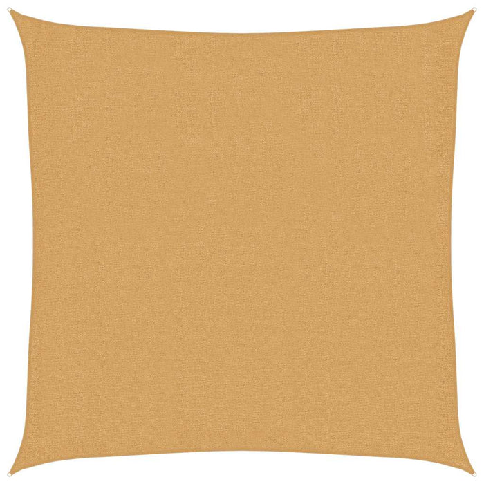 Pânză parasolar, nisipiu, 2,5x2,5 m, pătrat, 160 g/m², HDPE - WALTI WALTI