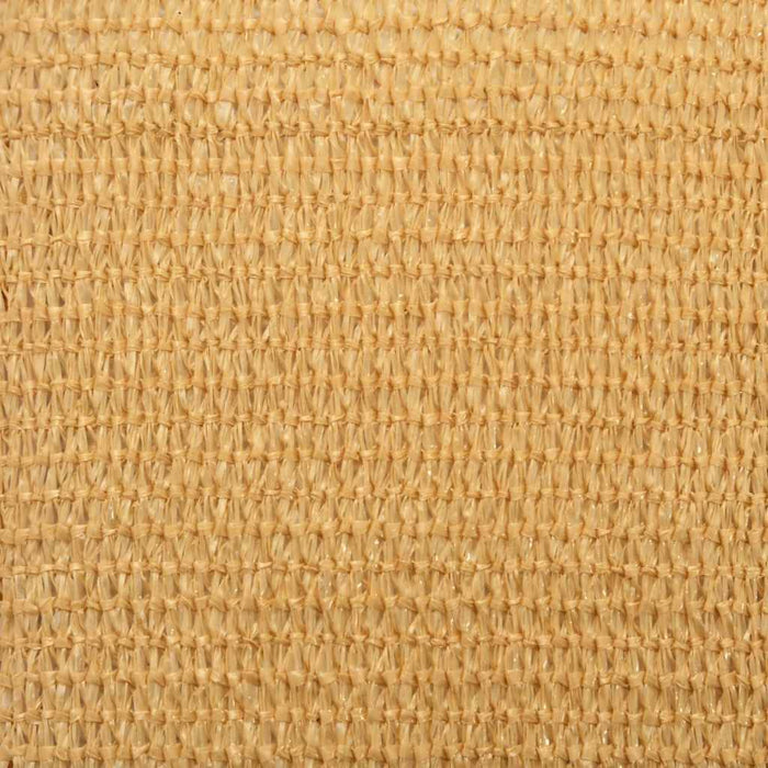 Pânză parasolar, nisipiu, 2,5x2,5 m, pătrat, 160 g/m², HDPE - WALTI WALTI