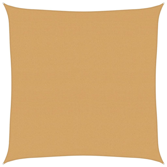 Pânză parasolar, nisipiu, pătrat, 7 x 7 m, 160 g/m², HDPE - WALTI WALTI