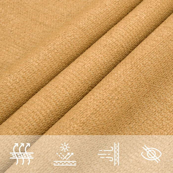 Pânză parasolar, nisipiu dreptunghiular 3x5 m HDPE 160 g/m² WALTI