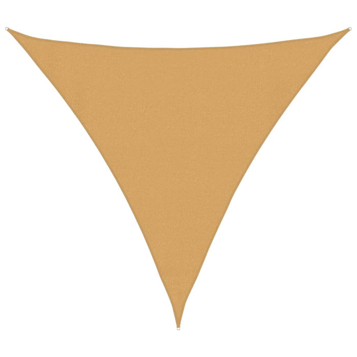 Pânză parasolar, nisipiu, triunghiular, 3x3x3 m, HDPE, 160 g/m² - WALTI WALTI