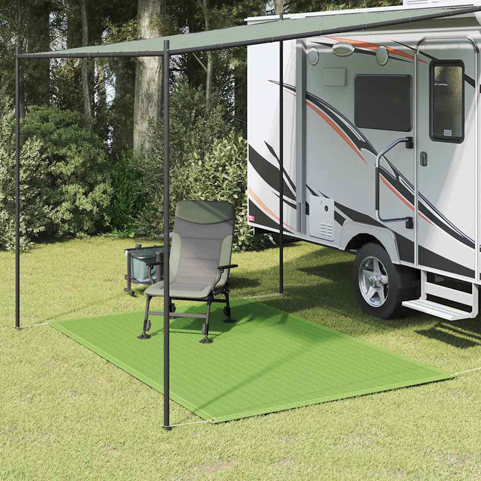 Covor pentru cort, verde deschis, 200x300 cm, HDPE - WALTI WALTI