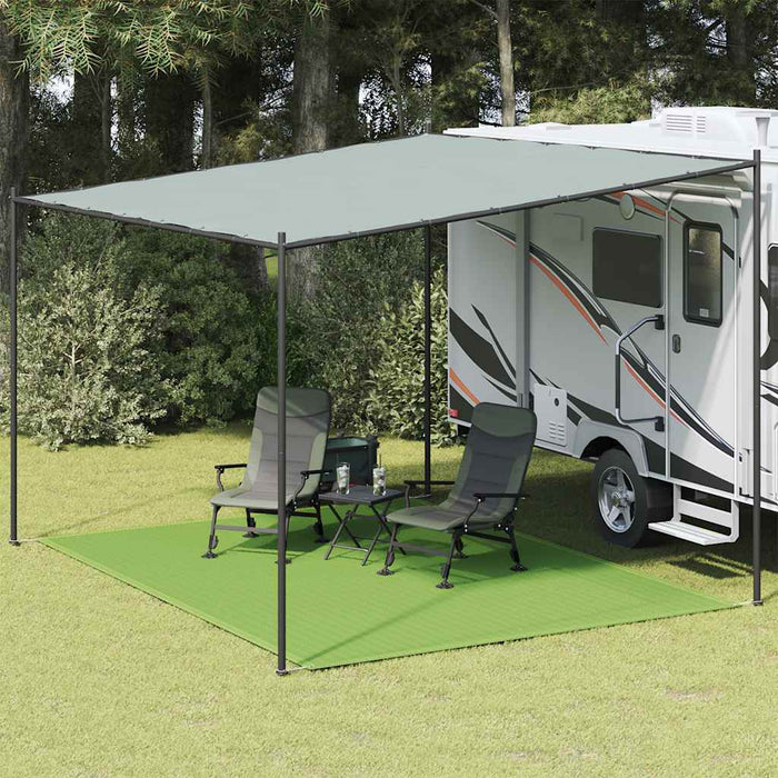 Covor pentru cort, verde deschis, 300x400 cm, HDPE - WALTI WALTI