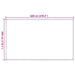 Covor pentru cort, verde deschis, 300x600 cm, HDPE - WALTI WALTI