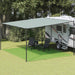 Covor pentru cort, verde deschis, 400x500 cm, HDPE - WALTI WALTI