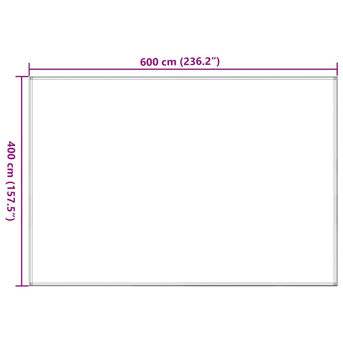 Covor pentru cort, verde deschis, 400x600 cm, HDPE - WALTI WALTI