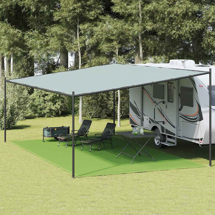 Covor pentru cort, verde deschis, 400x600 cm, HDPE - WALTI WALTI