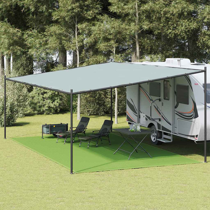 Covor pentru cort, verde deschis, 400x800 cm, HDPE - WALTI WALTI