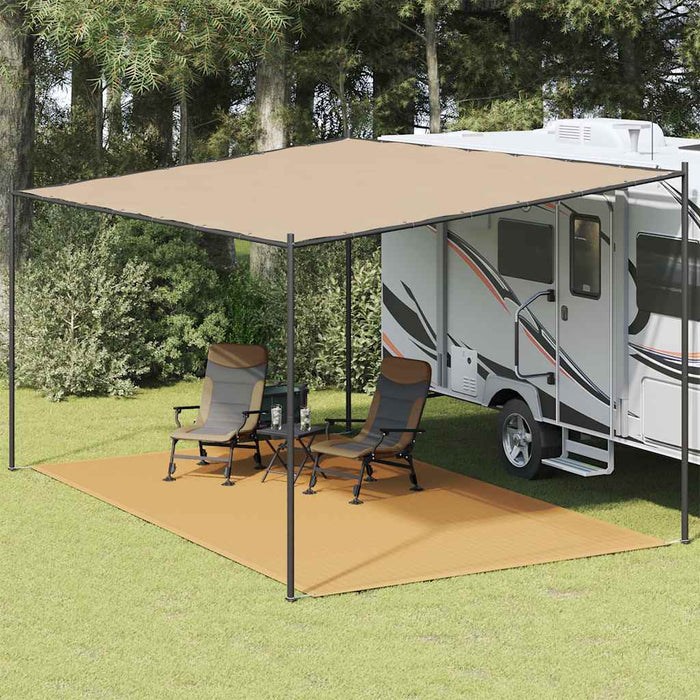 Covor pentru cort, nisipiu, 300x600 cm, HDPE - WALTI WALTI