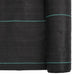 Membrană antiburuieni, negru, 0,5x10 m, PP - WALTI WALTI