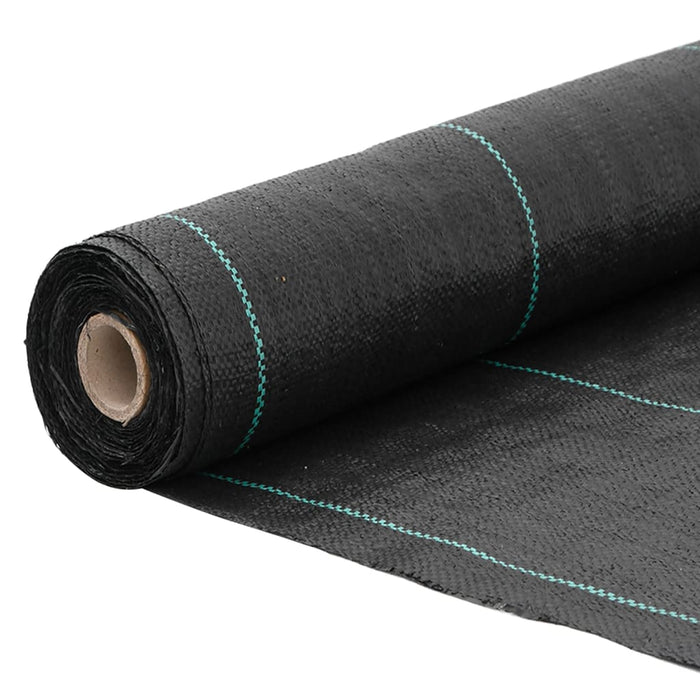 Membrană antiburuieni, negru, 0,5x200 m, PP - WALTI WALTI