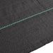 Membrană antiburuieni, negru, 1x10 m, PP - WALTI WALTI