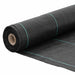 Membrană antiburuieni, negru, 1,5x25 m, PP - WALTI WALTI
