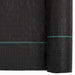 Membrană antiburuieni, negru, 2x25 m, PP - WALTI WALTI
