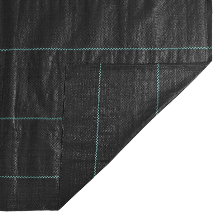 Membrană antiburuieni, negru, 2x25 m, PP - WALTI WALTI