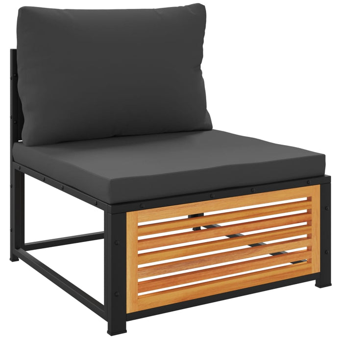 Set canapele grădină cu perne, 7 piese, lemn masiv acacia - WALTI WALTI