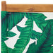 Scaune de grădină pliabile 6 buc., textil verde/lemn masiv - WALTI WALTI