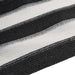 Plasă protecție intimitate antracit/alb 1,5x50 m HDPE 195 g/m² - WALTI WALTI