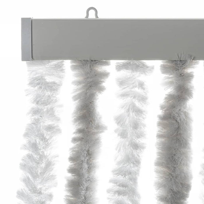 Perdea pentru insecte, gri deschis și alb, 118x220 cm, chenille - WALTI WALTI