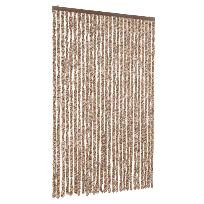 Perdea pentru insecte, bej și maro închis, 118x220 cm, chenille - WALTI WALTI