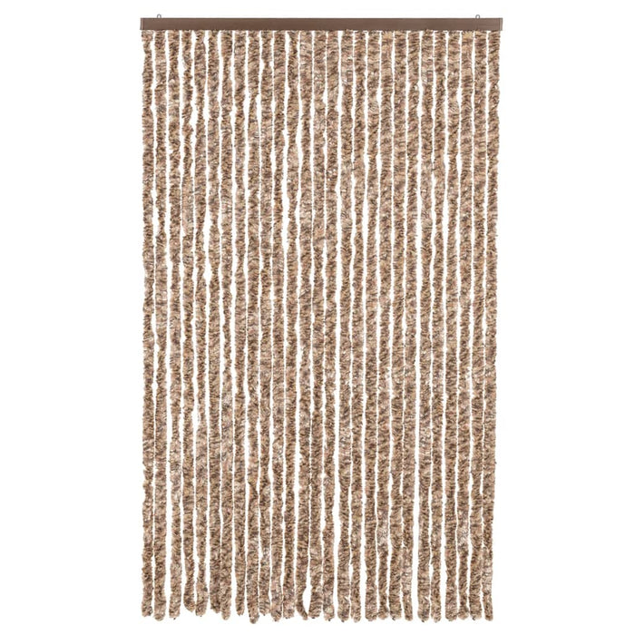 Perdea pentru insecte, bej și maro închis, 118x220 cm, chenille - WALTI WALTI