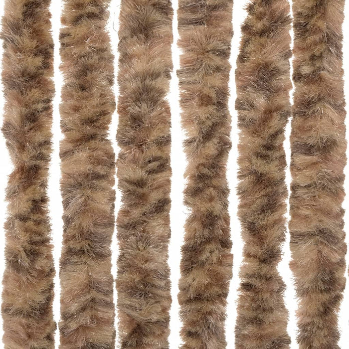 Perdea pentru insecte, bej și maro închis, 118x220 cm, chenille - WALTI WALTI
