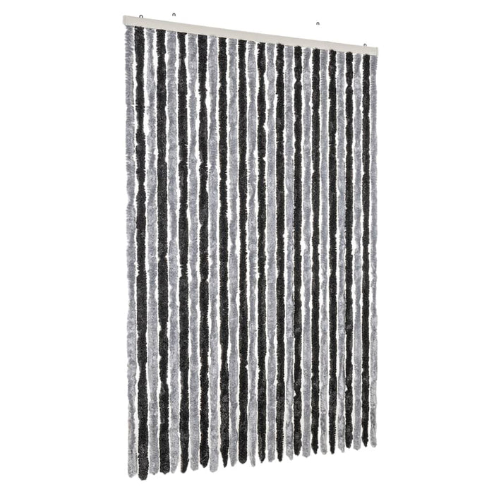 Perdea pentru insecte, gri și negru, 118x220 cm, chenille - WALTI WALTI