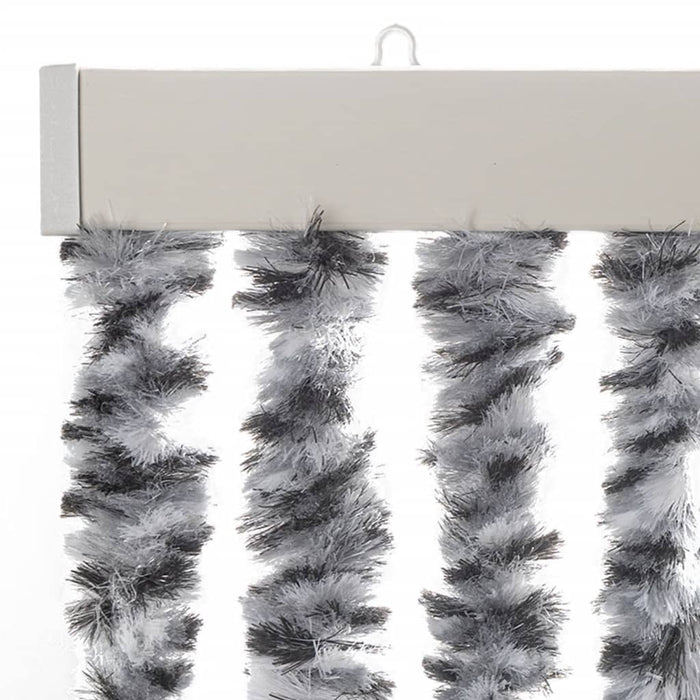 Perdele pentru insecte, gri și alb/negru, 118x220 cm, chenille - WALTI WALTI