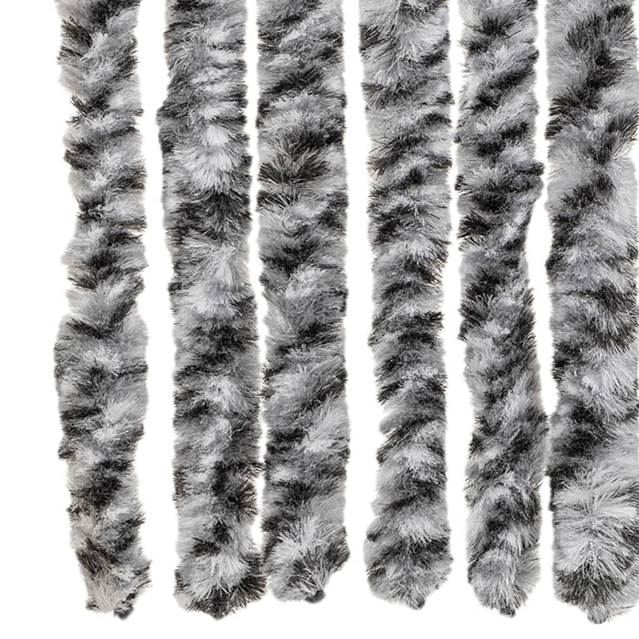Perdele pentru insecte, gri și alb/negru, 118x220 cm, chenille - WALTI WALTI