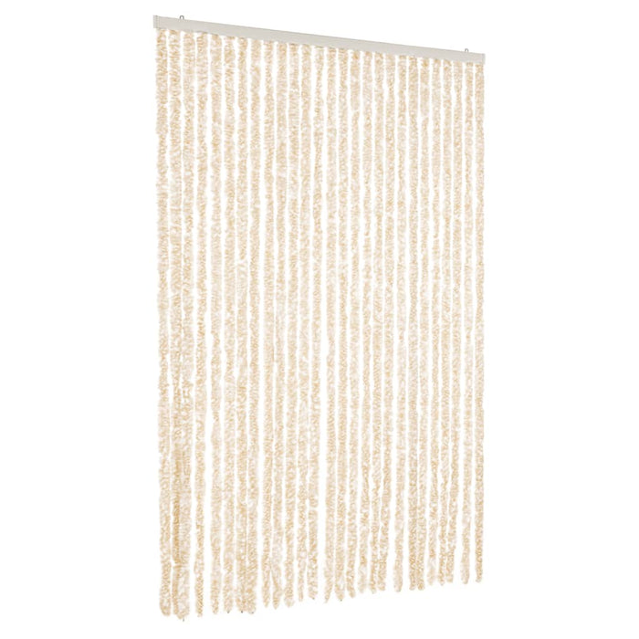 Perdea pentru insecte, bej și alb, 118x220 cm, chenille - WALTI WALTI