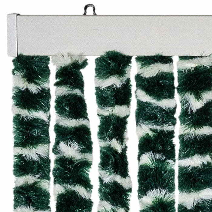 Perdea pentru insecte, verde și alb, 118x220 cm, chenille - WALTI WALTI