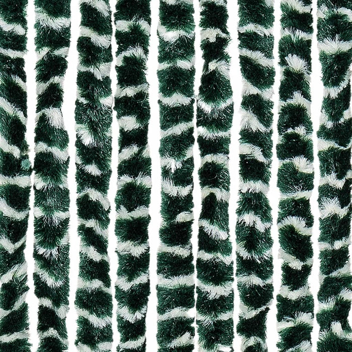 Perdea pentru insecte, verde și alb, 118x220 cm, chenille - WALTI WALTI