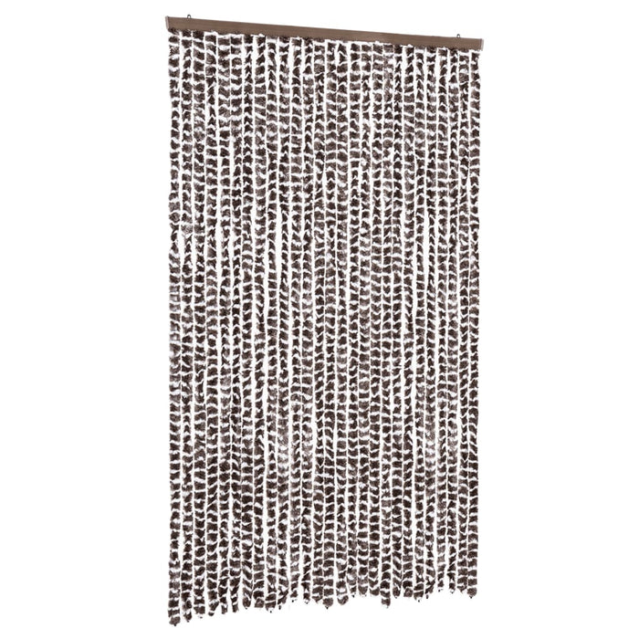 Perdea pentru insecte, maro și alb, 118x220 cm, chenille - WALTI WALTI