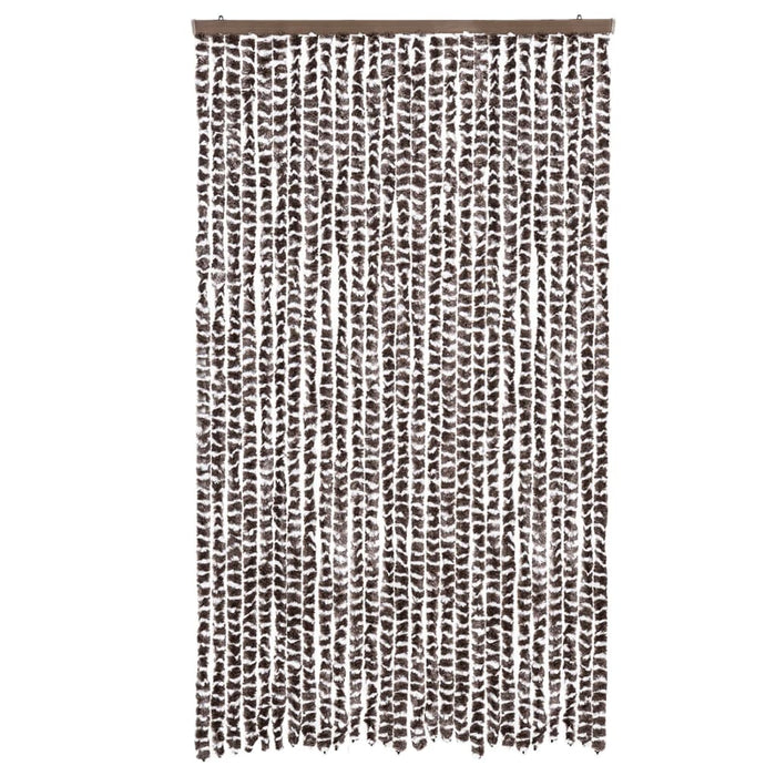 Perdea pentru insecte, maro și alb, 118x220 cm, chenille - WALTI WALTI