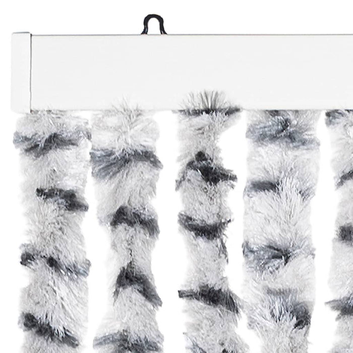 Perdea de insecte gri deschis & gri închis 118x220 cm chenille - WALTI WALTI