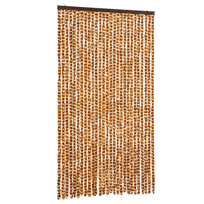 Perdea pentru insecte, ocru și alb, 118x220 cm, chenille - WALTI WALTI