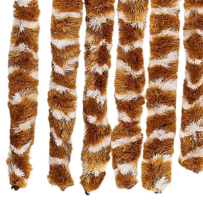Perdea pentru insecte, ocru și alb, 118x220 cm, chenille - WALTI WALTI
