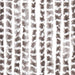 Perdea pentru insecte, gri taupe și alb, 118x220 cm, chenille - WALTI WALTI