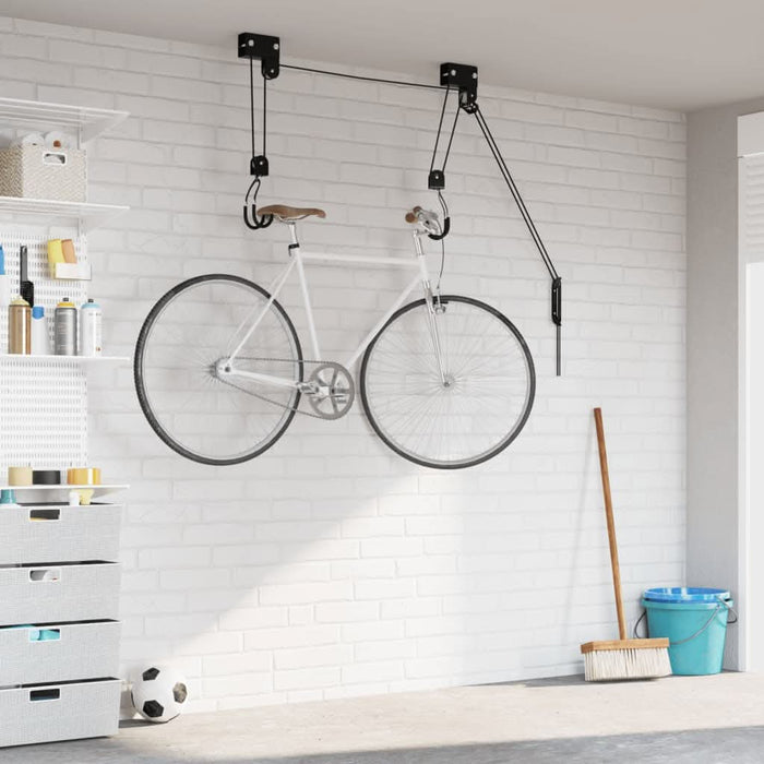 Palan pentru biciclete cu suport pe tavan, 57 kg - WALTI WALTI