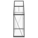 Sere cu cadru de bază, antracit, 169x58x195 cm, aluminiu - WALTI WALTI