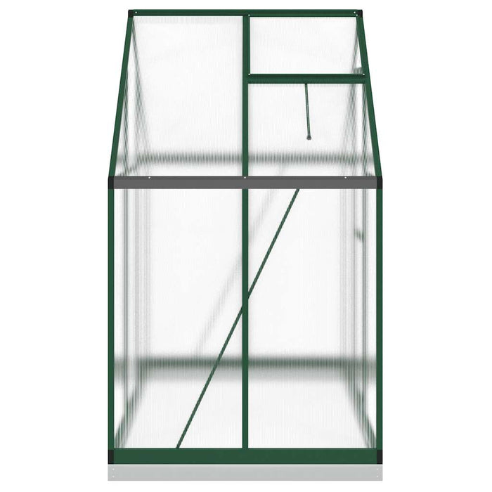 Sere cu cadru de bază, verde, 169x114x202 cm, aluminiu - WALTI WALTI