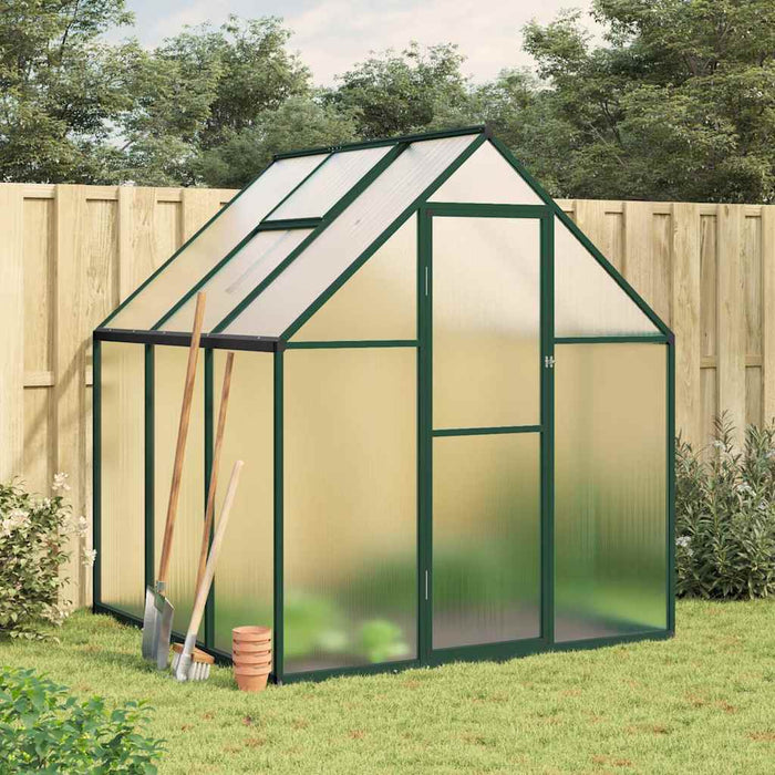 Sere cu cadru de bază, verde, 169x169x195 cm, aluminiu - WALTI WALTI
