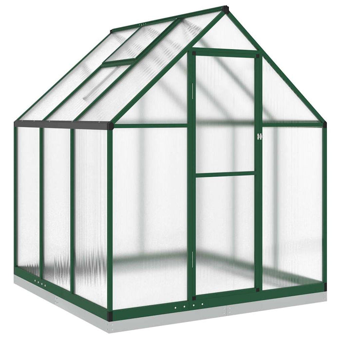 Sere cu cadru de bază, verde, 169x169x202 cm, aluminiu - WALTI WALTI