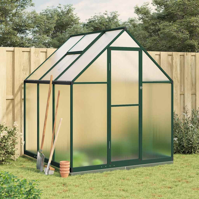 Sere cu cadru de bază, verde, 169x169x202 cm, aluminiu - WALTI WALTI