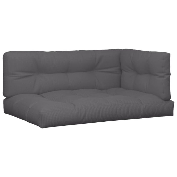Perne de paleți, 3 buc., antracit, material textil - WALTI WALTI
