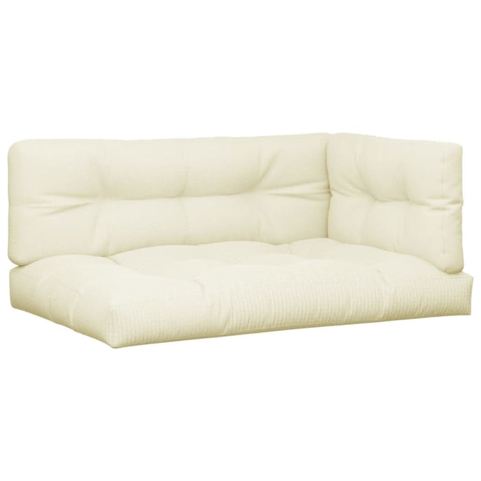 Perne de paleți, 5 buc., crem, material textil - WALTI WALTI