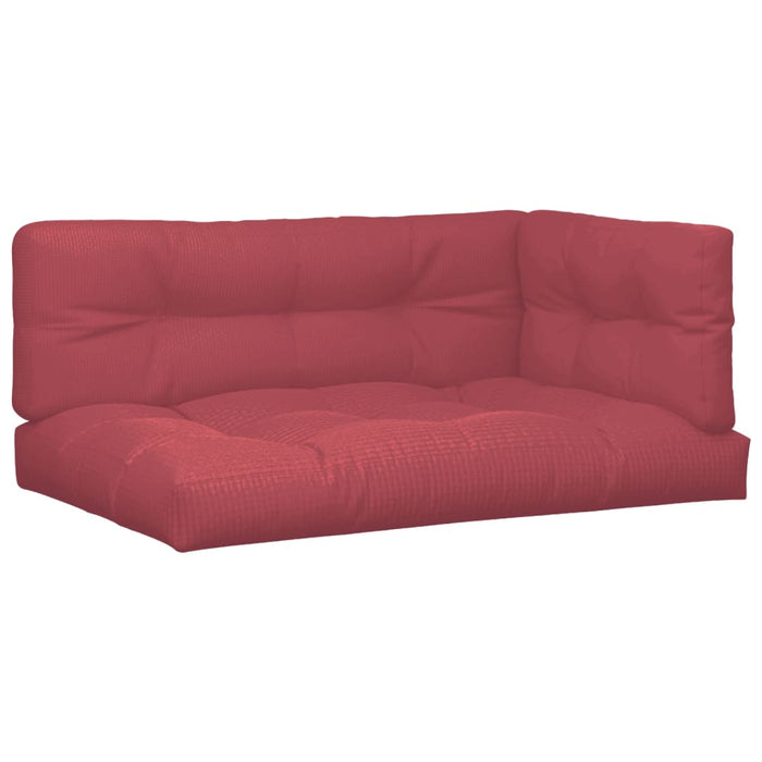 Perne de paleți, 5 buc., roșu vin, material textil WALTI