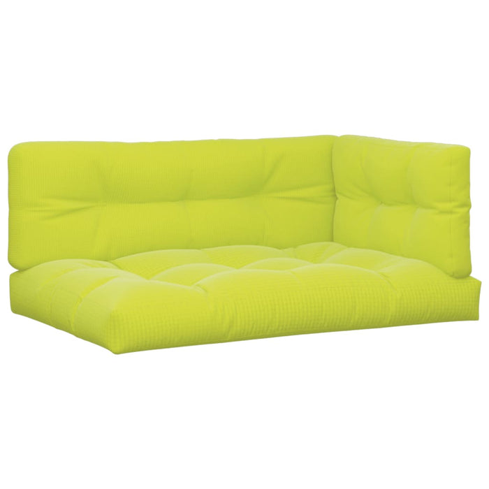 Perne de paleți, 5 buc, verde aprins, material textil WALTI