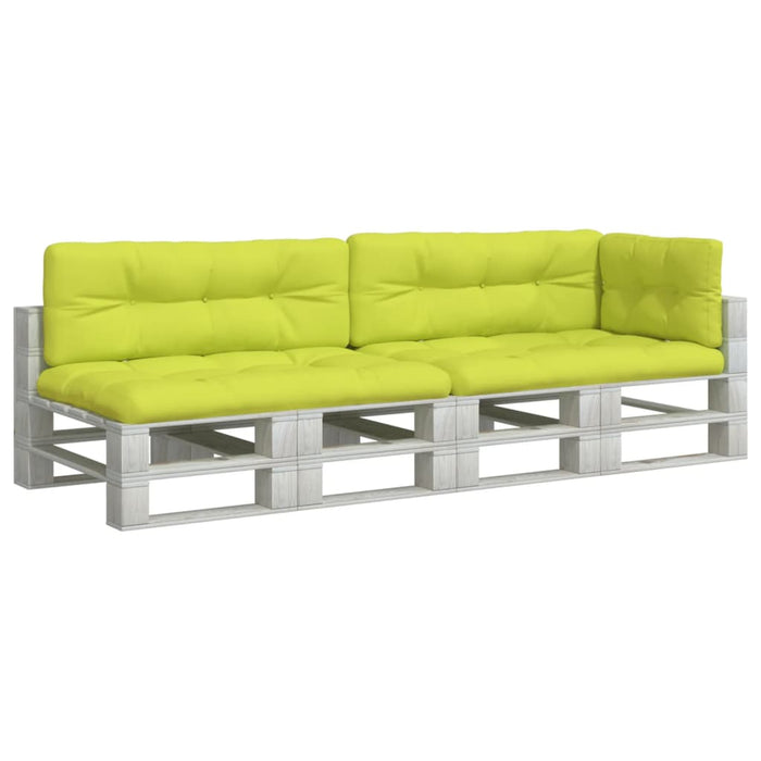 Perne de paleți, 5 buc, verde aprins, material textil WALTI